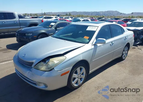 2005 Lexus Es 330 from USA, damaged, VIN JTHBA30G455118405